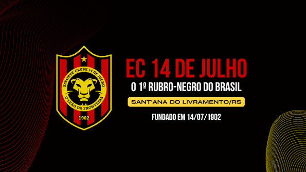 Atletas do clube em campo